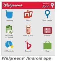 Android Walgreen application