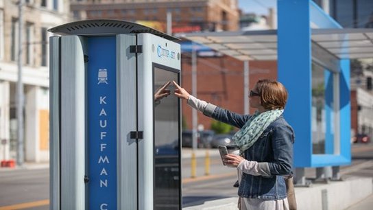 outdoor kiosk