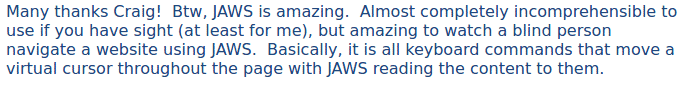 What is JAWS in plain english? Click to see.