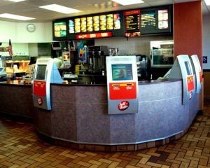 McDonalds kiosk 2005 