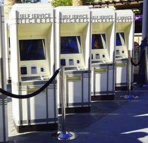 ticketing kiosk olea