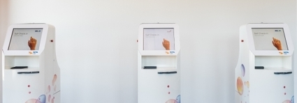 robotic check-in kiosks