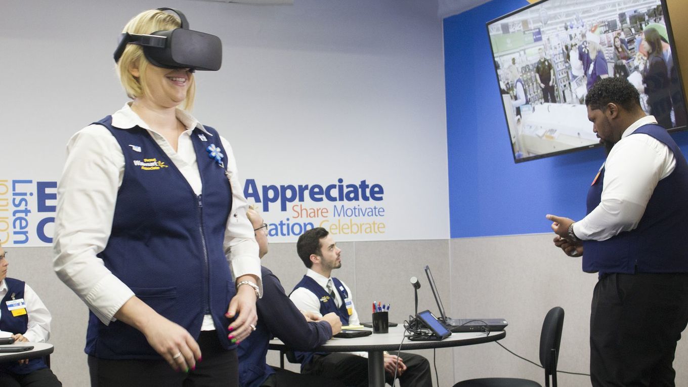 Walmart is training employees with a Black Friday VR simulator