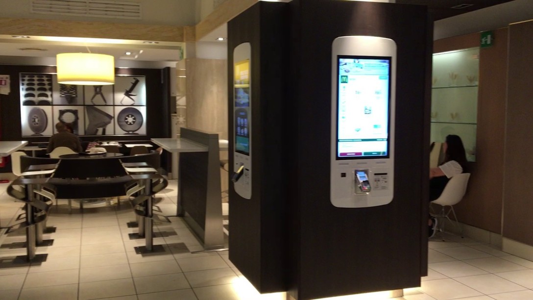 McDonalds Order kiosk