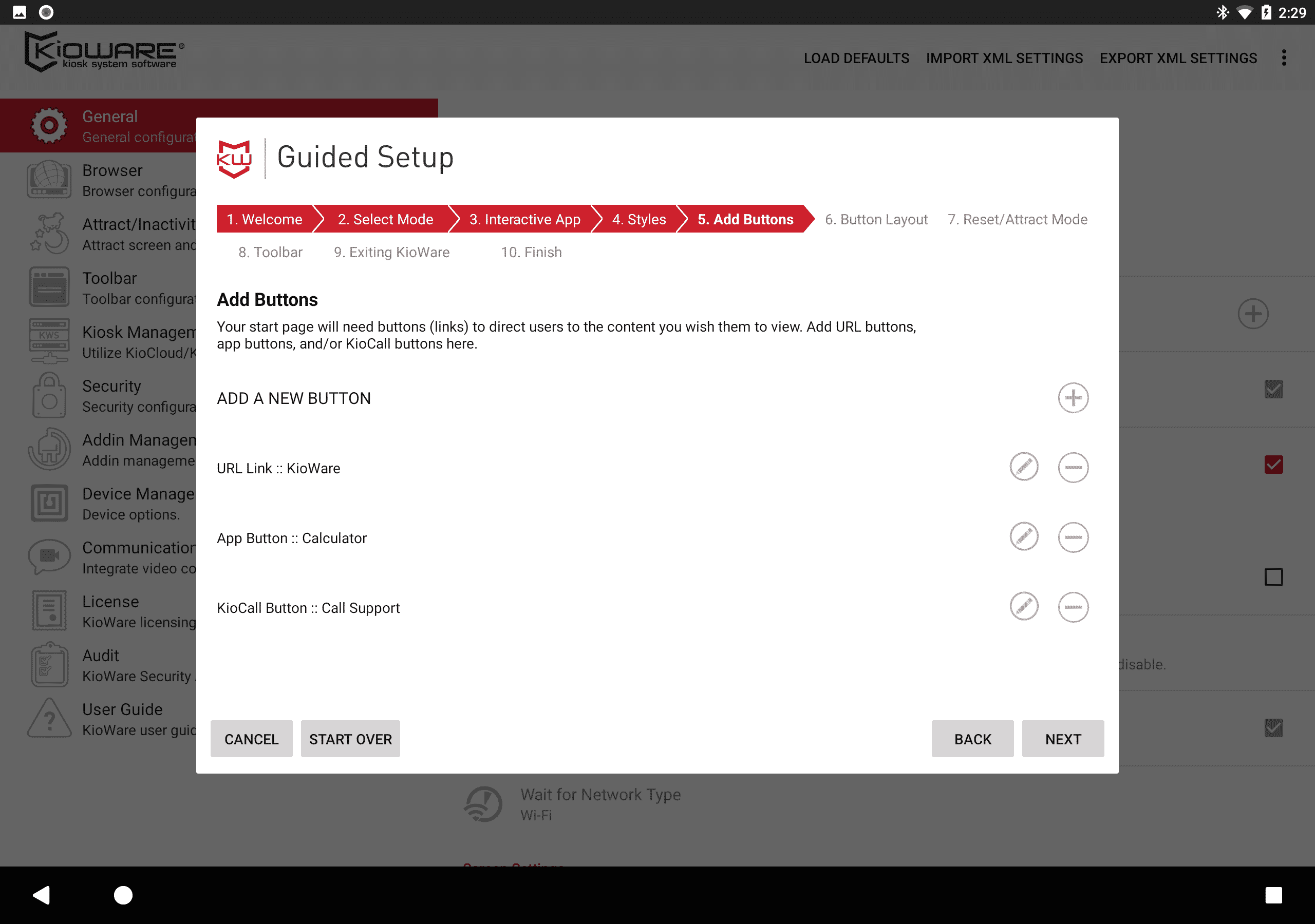 android kiosk software