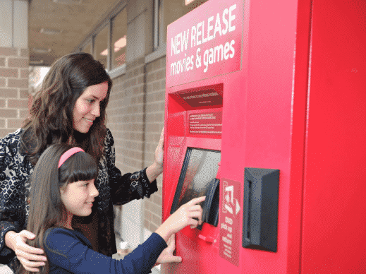 redbox kiosk & coinstar kiosk