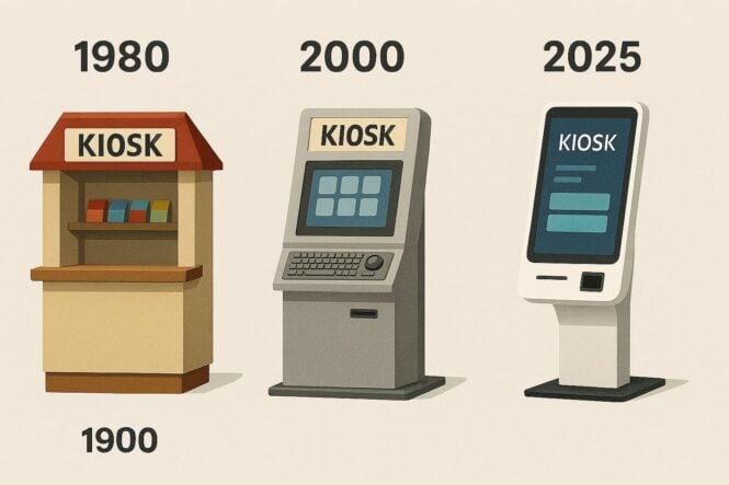 What is a kiosk definition