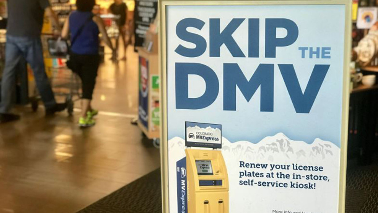 Dmv Kiosks Skip The Lines In Colorado At King Soopers