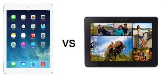 ipad or android tablet