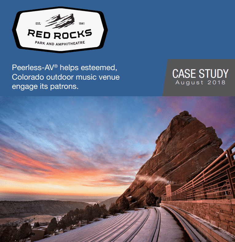 digital signage red rocks case study