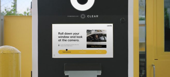 biometric kiosk check-in image