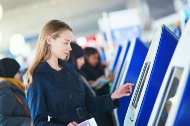 self-service kiosk