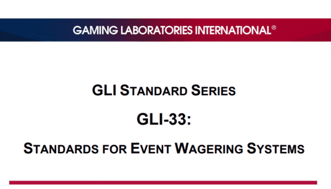 standards for wagering kiosks released by GLI