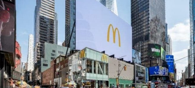 McDonalds Kiosk Times Square