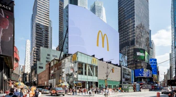 McDonalds Kiosk Times Square