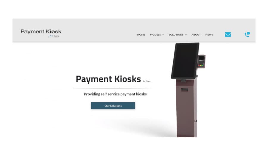 payment kiosk by olea website