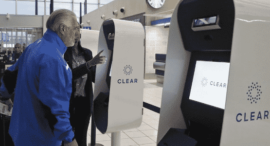 biometric kiosks clear