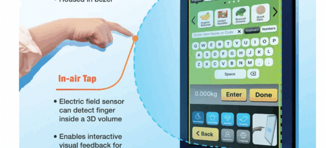 touchless touch screen