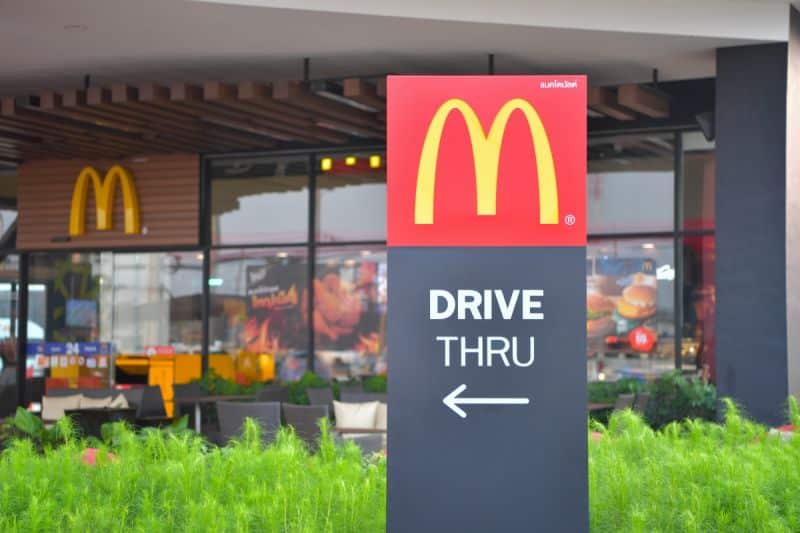 McDonalds Drive Thru Kiosks