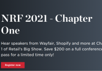 NRF 2021 Chapter One KIosk Trade Show