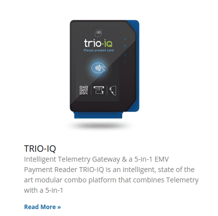 credit card reader Trio-IQ