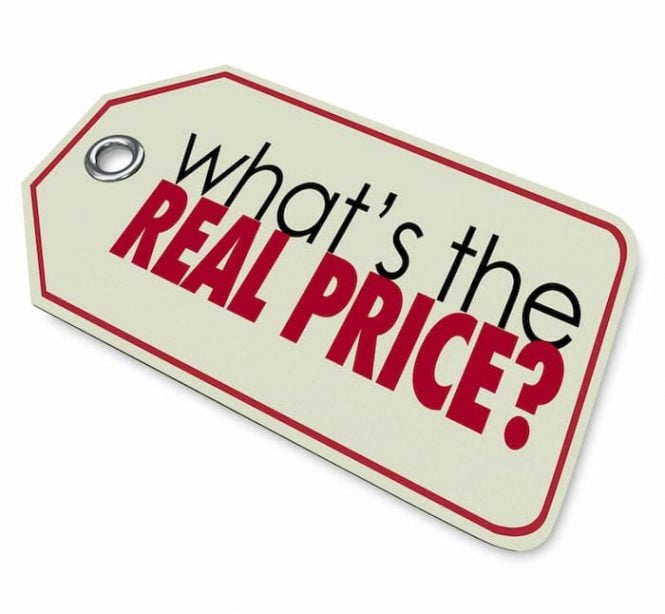 What is the real price of a kiosk