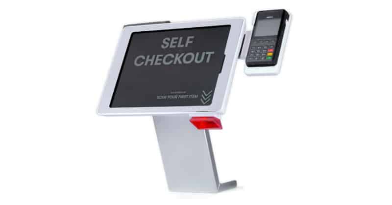 self-checkout kiosk