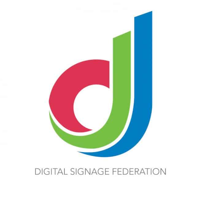 digital signage federation logo