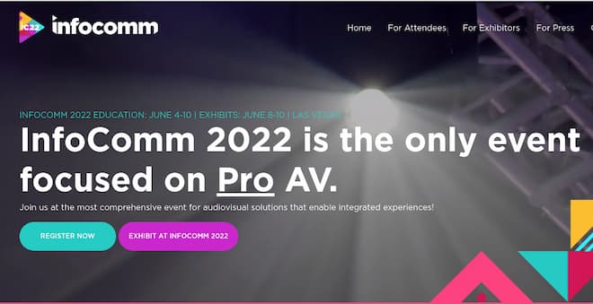 InfoComm 2022 Spotlights – June 8-10 at LVCC – Best Digital Signage Solutions