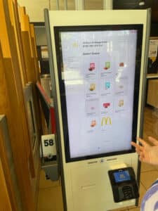 McDonalds Kiosk Franchisee 2022