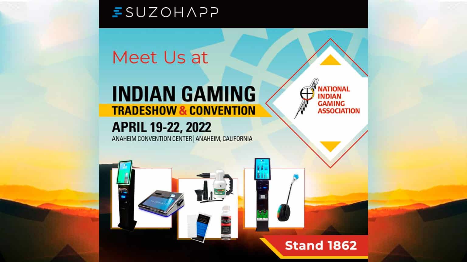 SUZOHAPP Sports Betting Kiosks & Ecosystem At NIGA