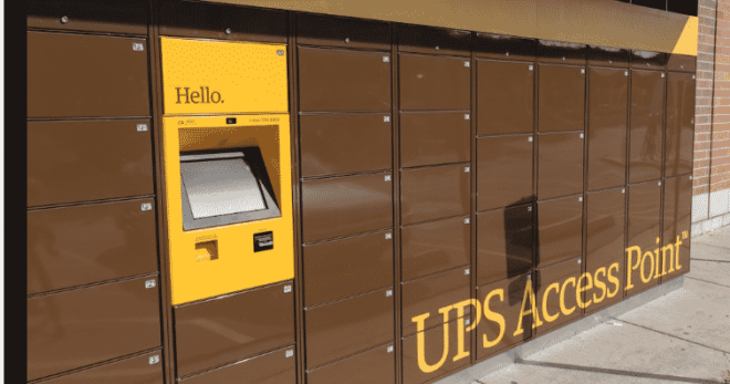 UPS Lockers Access Point