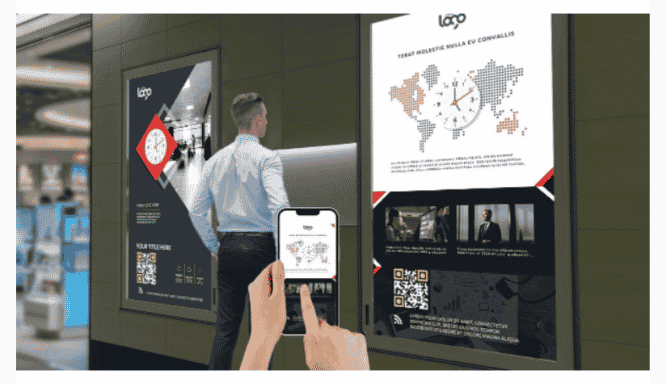 digital signage to mobile app