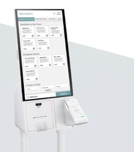 Samsung Clover Nanonation Ordering Kiosk