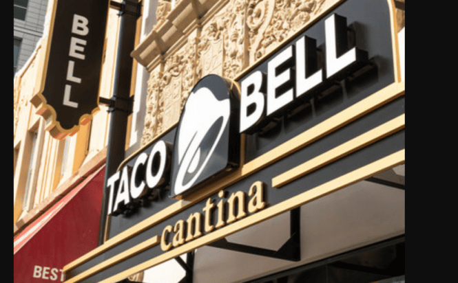 taco bell kiosk