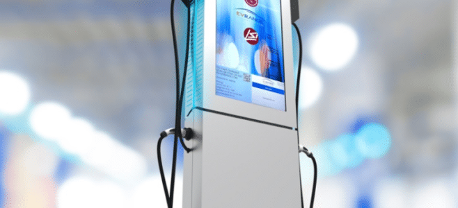 EV Charging Digital Signage by LG