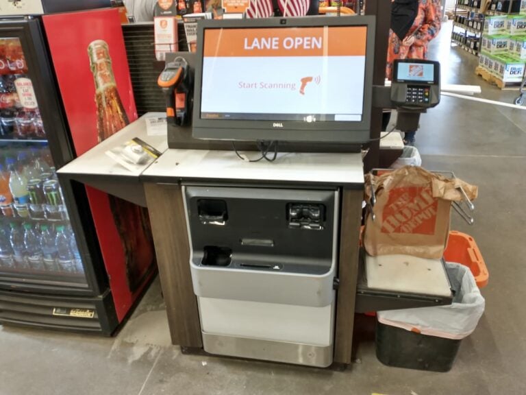 Home Depot Self Checkout Kiosks Review by Francie