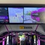 transit station digital signage nanonation