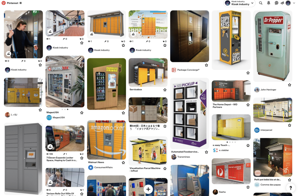 electronic lockers USPS Amazon Pinterest