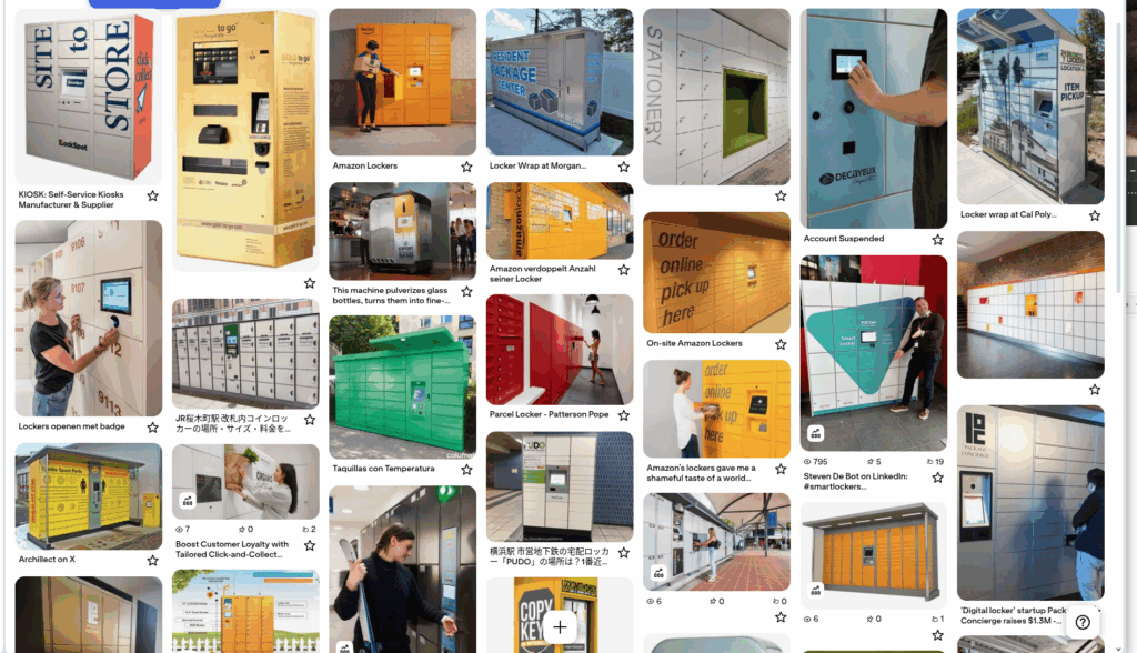 Smart locker examples pinterest august 31, 2025