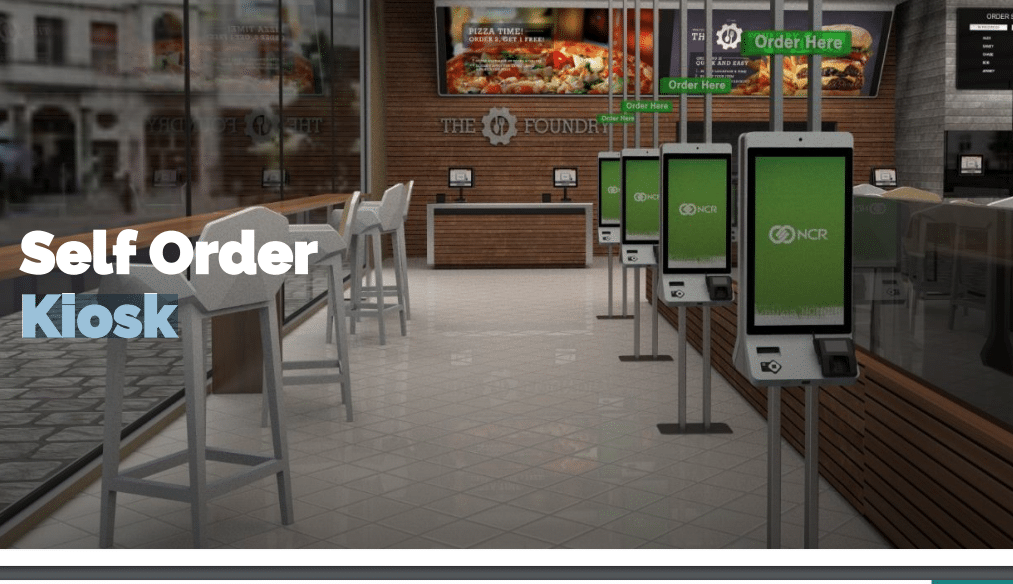 NCR kiosk McDonalds