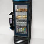 Smart RFID refrigerated fresh food kiosk