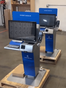 Patient Check-in kiosk for EPIC by Olea KIosks