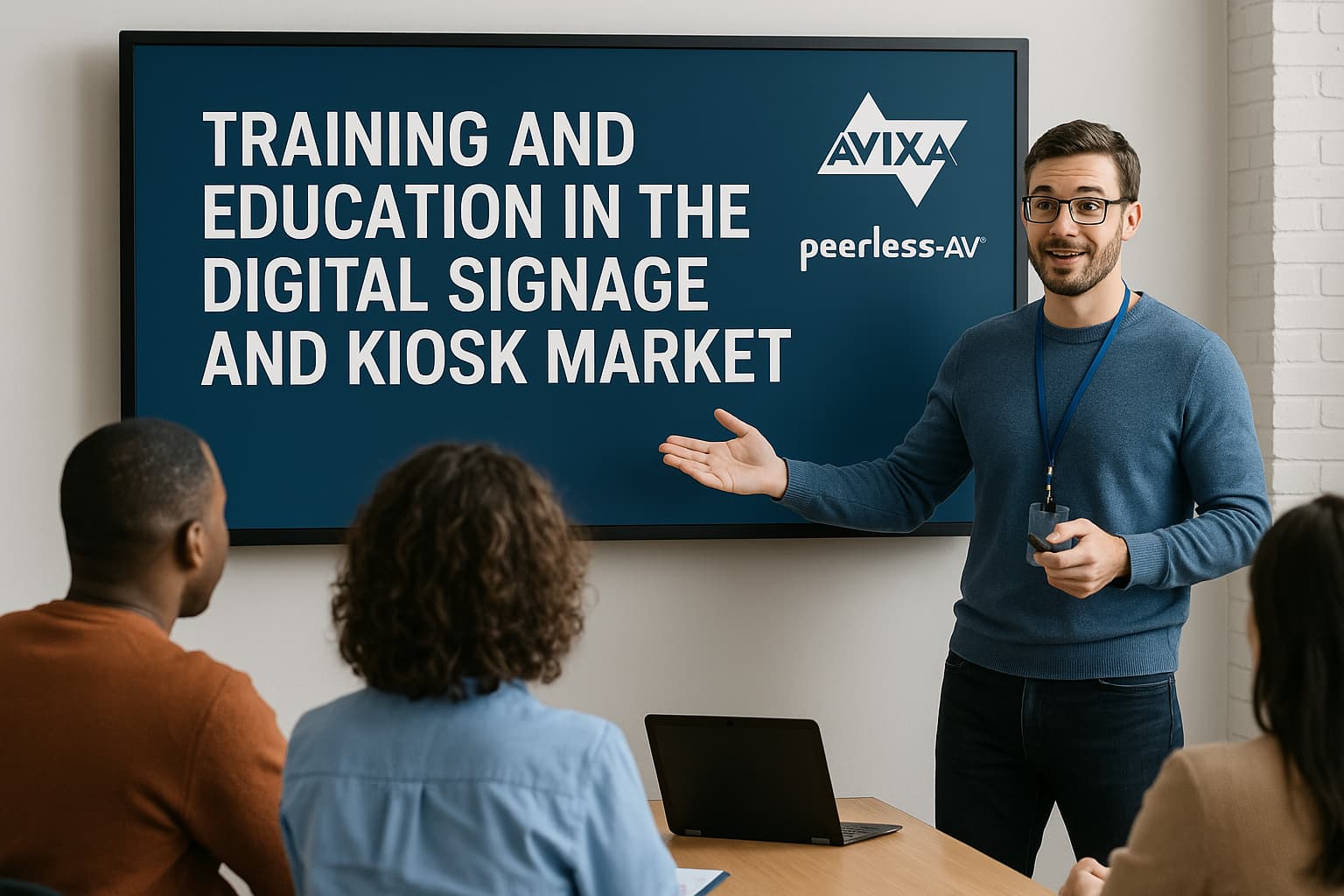 Education and Training for digital signage and kiosks