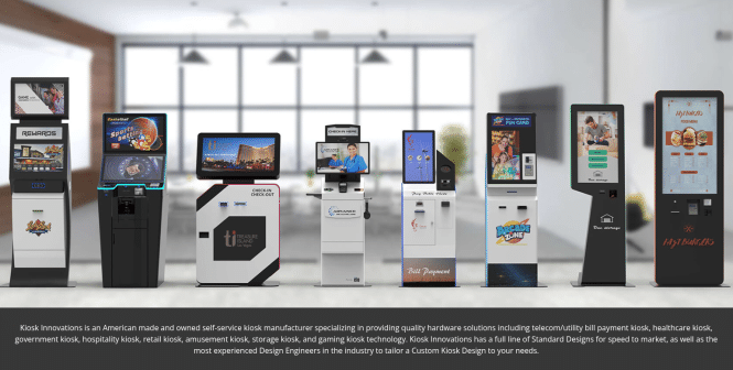Custom kiosk innovations