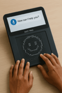 blind assist braille pad