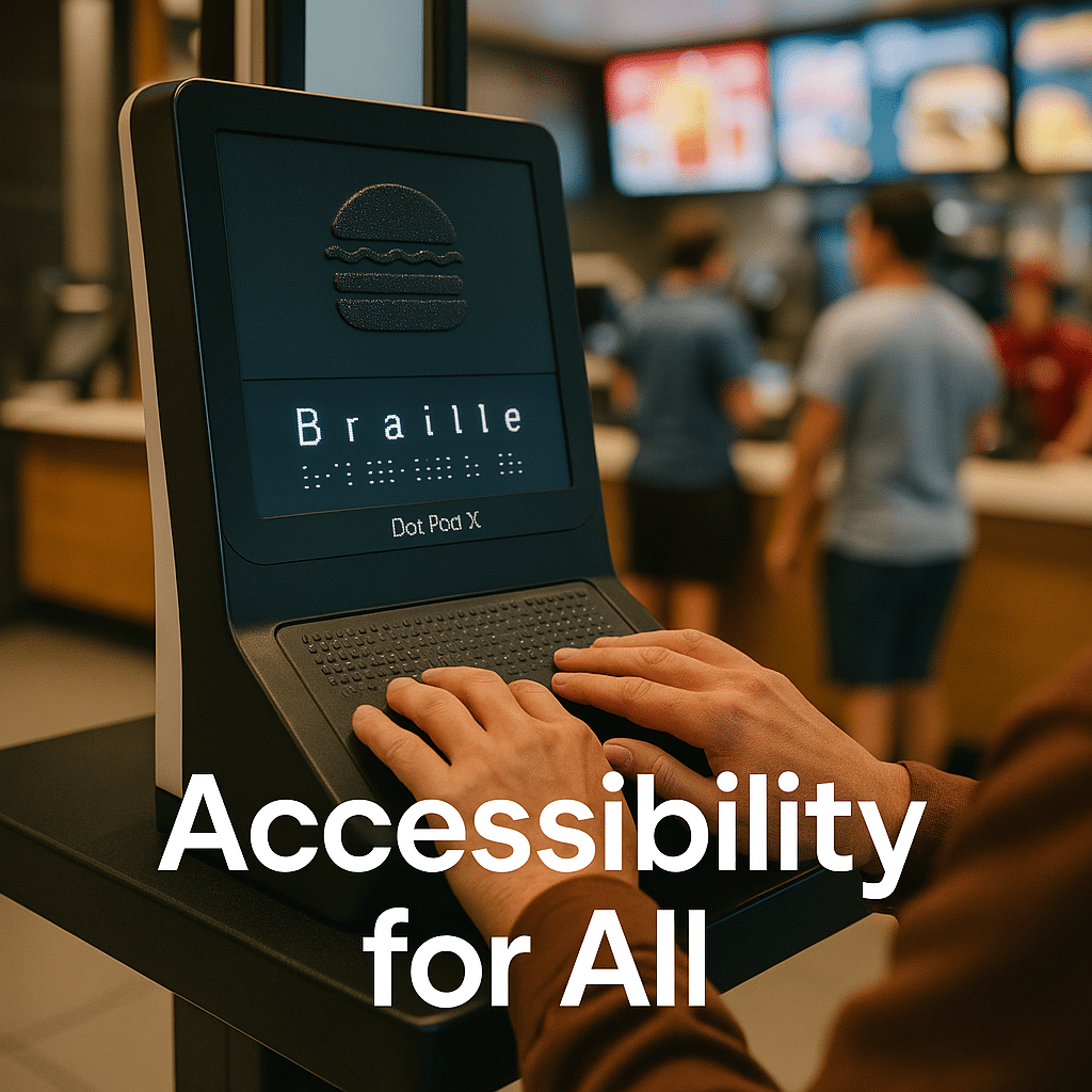 blind assist braille tablet