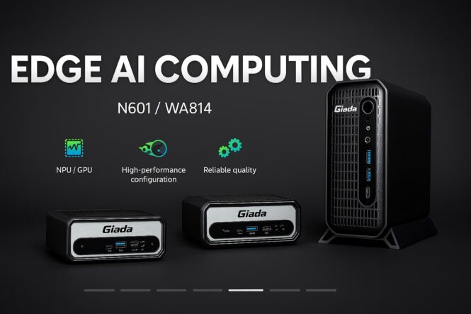 Giada digital signage edge computing for AI