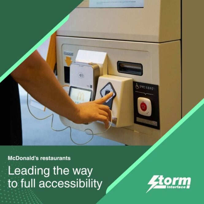 McDonald's Kiosk Accessibility ADA
