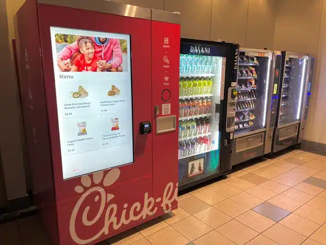 vending machine chick-fil-a